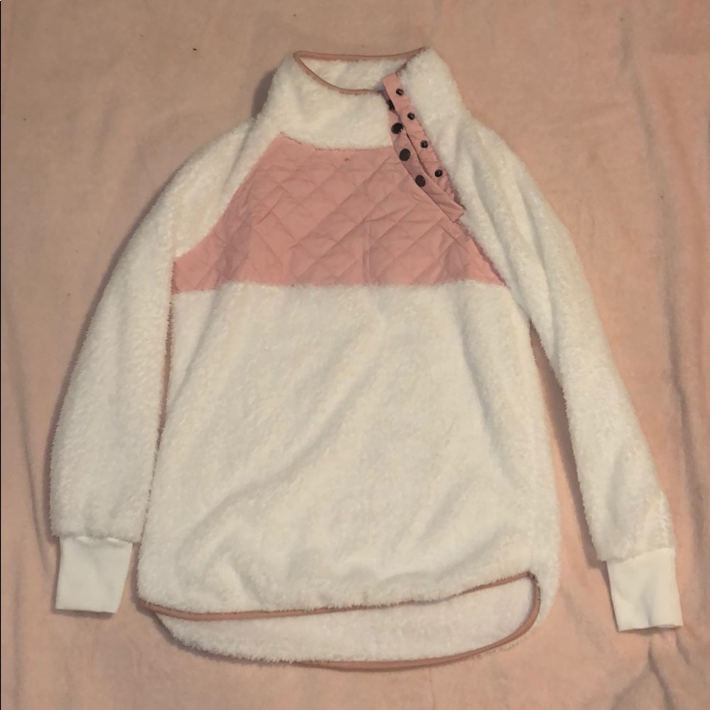 Pink and White Jacket